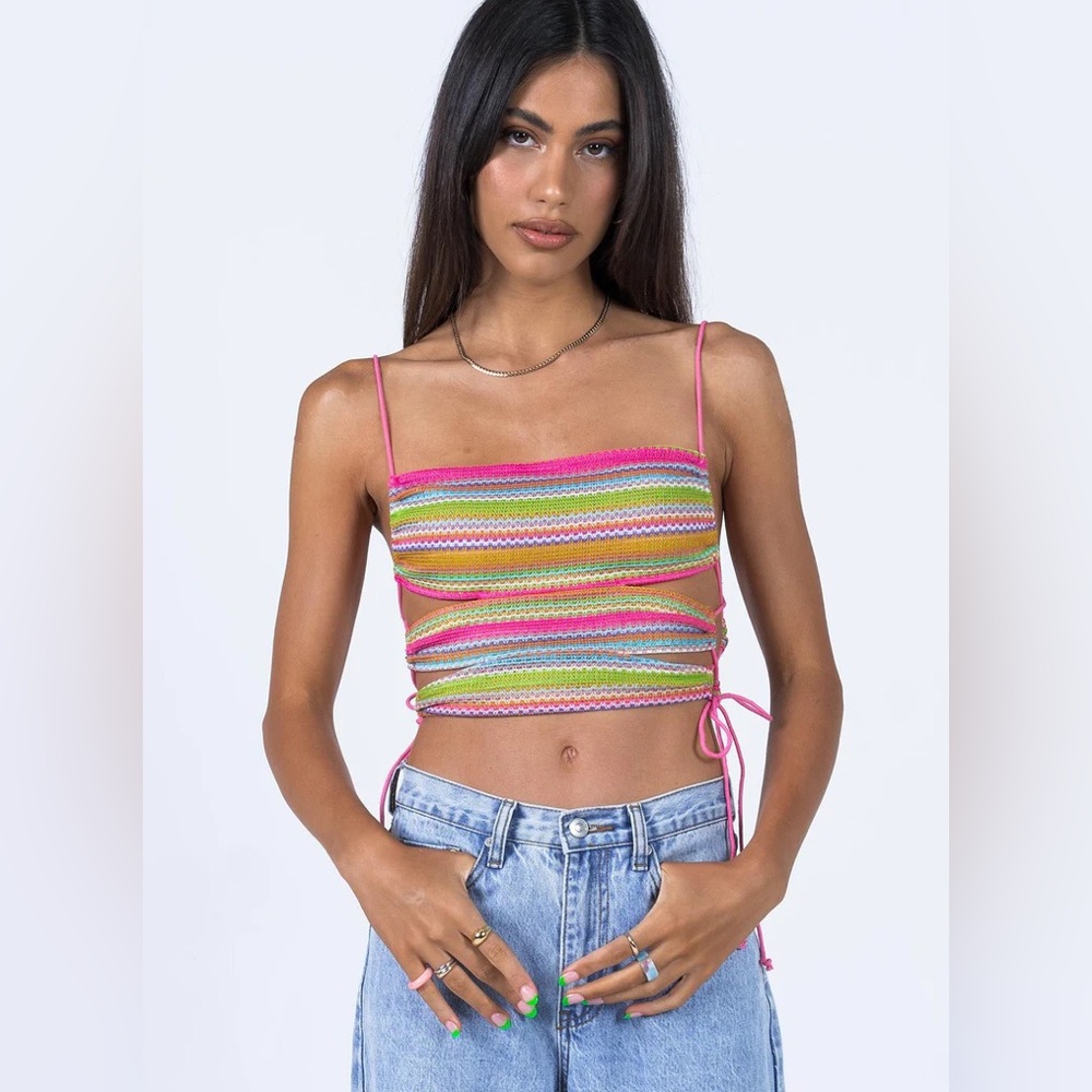 Princess Polly “Sutton Top Multi” - US 4